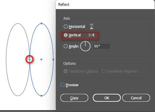 Công cụ Rotate & Reflect Tool Illustrator