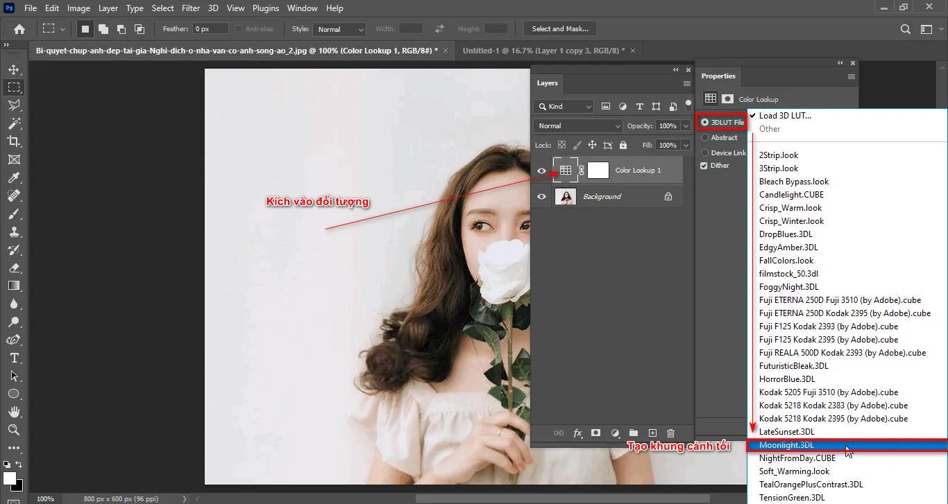 Cách tạo ánh sáng tự nhiên trong Photoshop