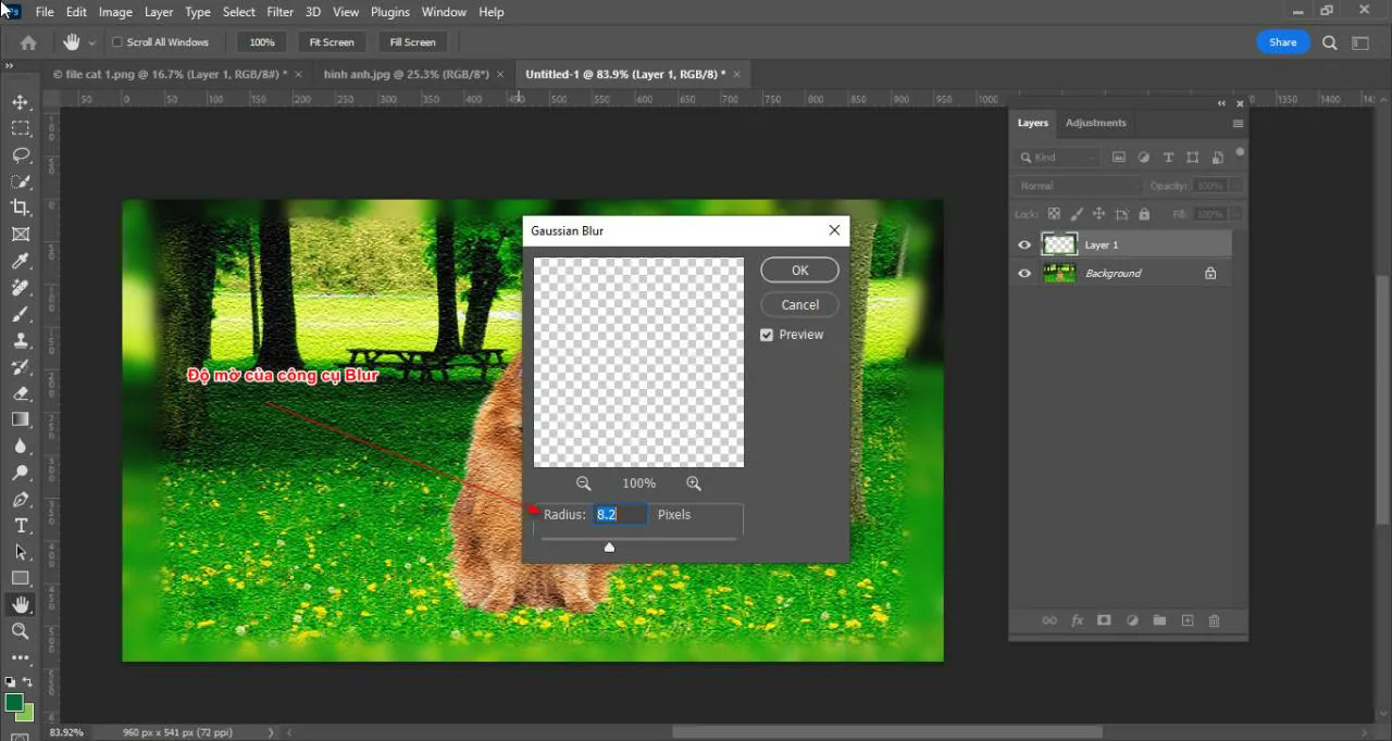 Cách tạo chất liệu ảnh trong photoshop