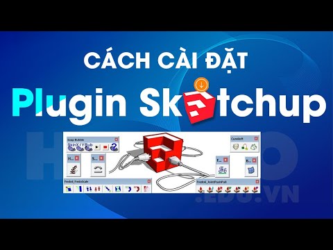 Cách cài đặt plguin sketchup p2