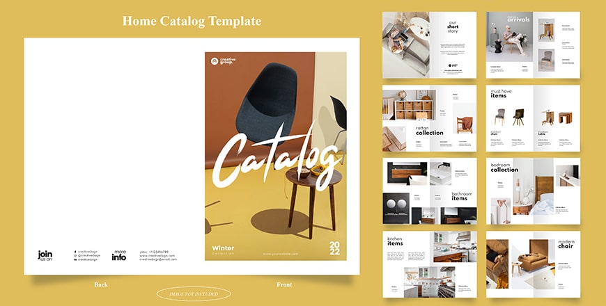 Design professional catalogs