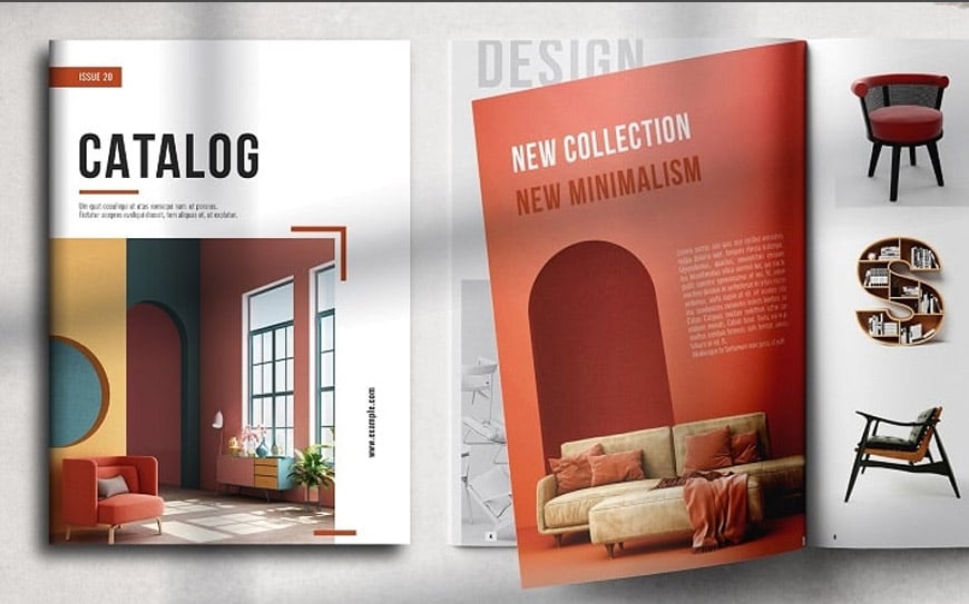 Design professional catalogs