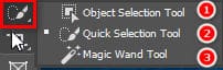 Cách sử dụng Quick Selection Tool Photoshop