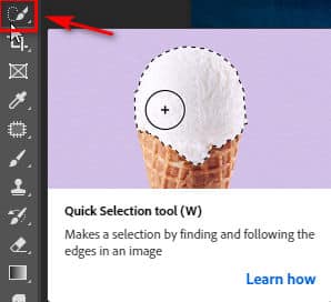 How to use Quick Selection Tool Photoshop