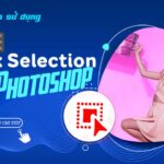 quick selection tool trong photoshop banner