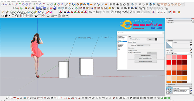 How to use tools in sketchup