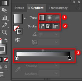 HOW TO Illustrator Gradient tool