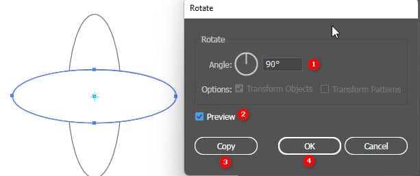 Illustrator Rotate & Reflect Tool