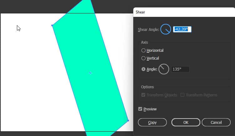 HOW TO Illustrator Shear Tool