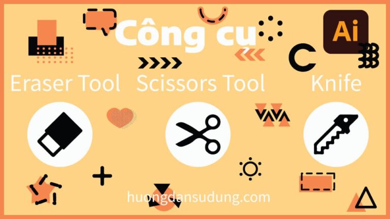 Cách sử dụng bộ công cụ Shape Builder Tool illustrator