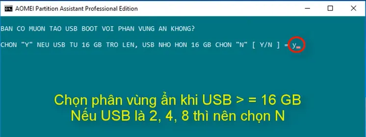 Instructions for creating bootable USB with just 1 click