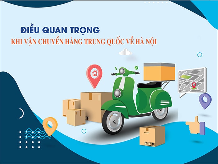 Transporting Chinese goods to Hanoi