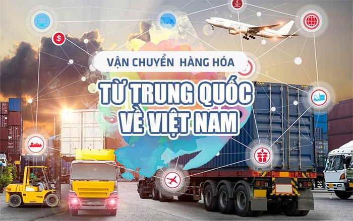 Transporting Chinese goods to Vietnam