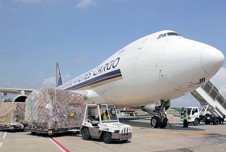 Transporting Chinese goods by air is also a good suggestion