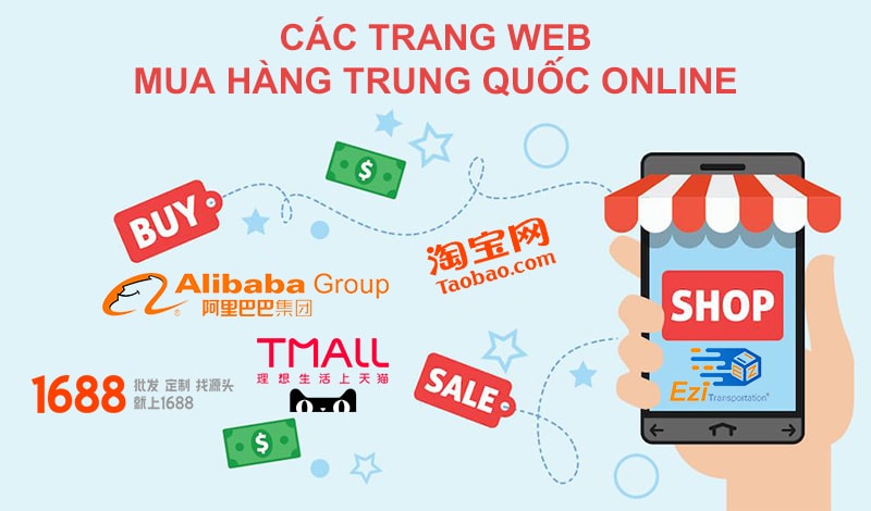 Các website mua hàng Trung Quốc nổi tiếng nhất