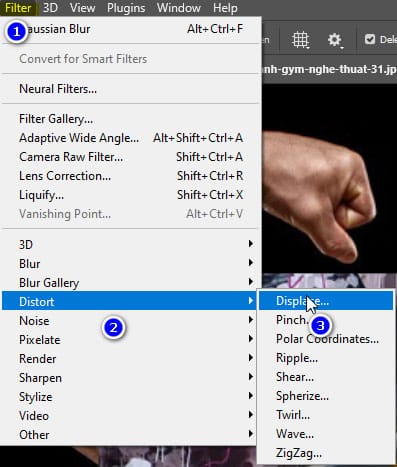 How to apply materials to subjects in Photoshop