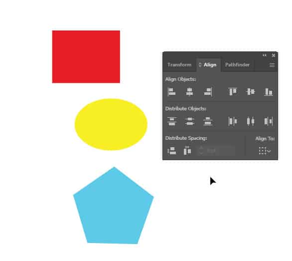 How to use the Align tool in Illustrator