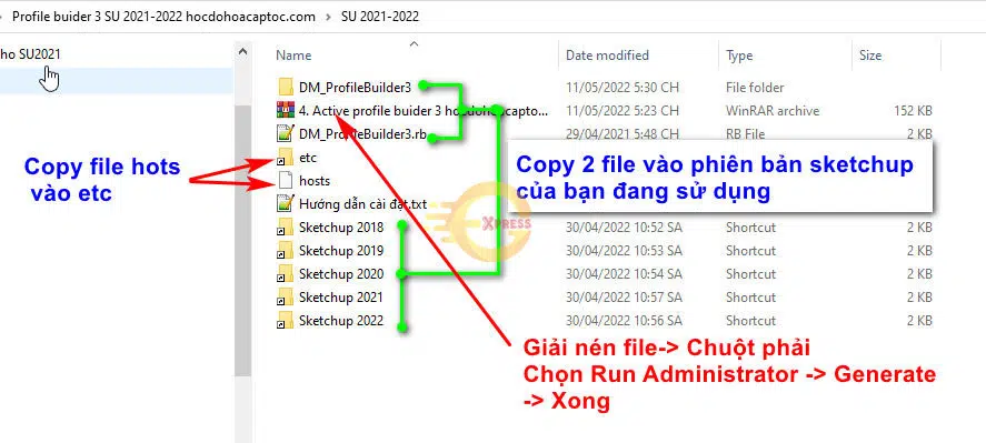 Download Profile builder 3 full Vietnamese version