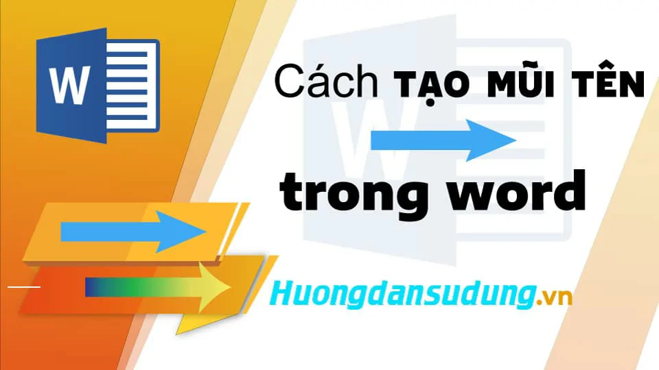 cach tao mui ten trong word 1