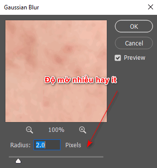 Cách xóa mụn trong photoshop phần 2