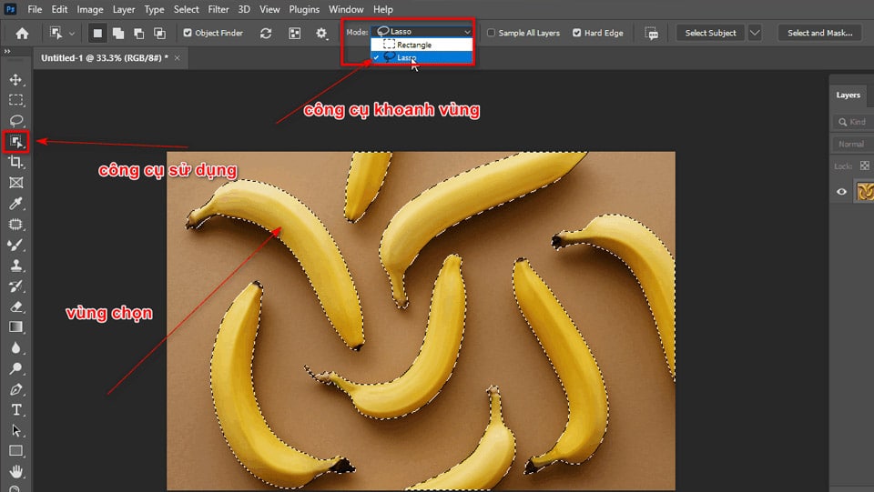 How to change background color in Photoshop