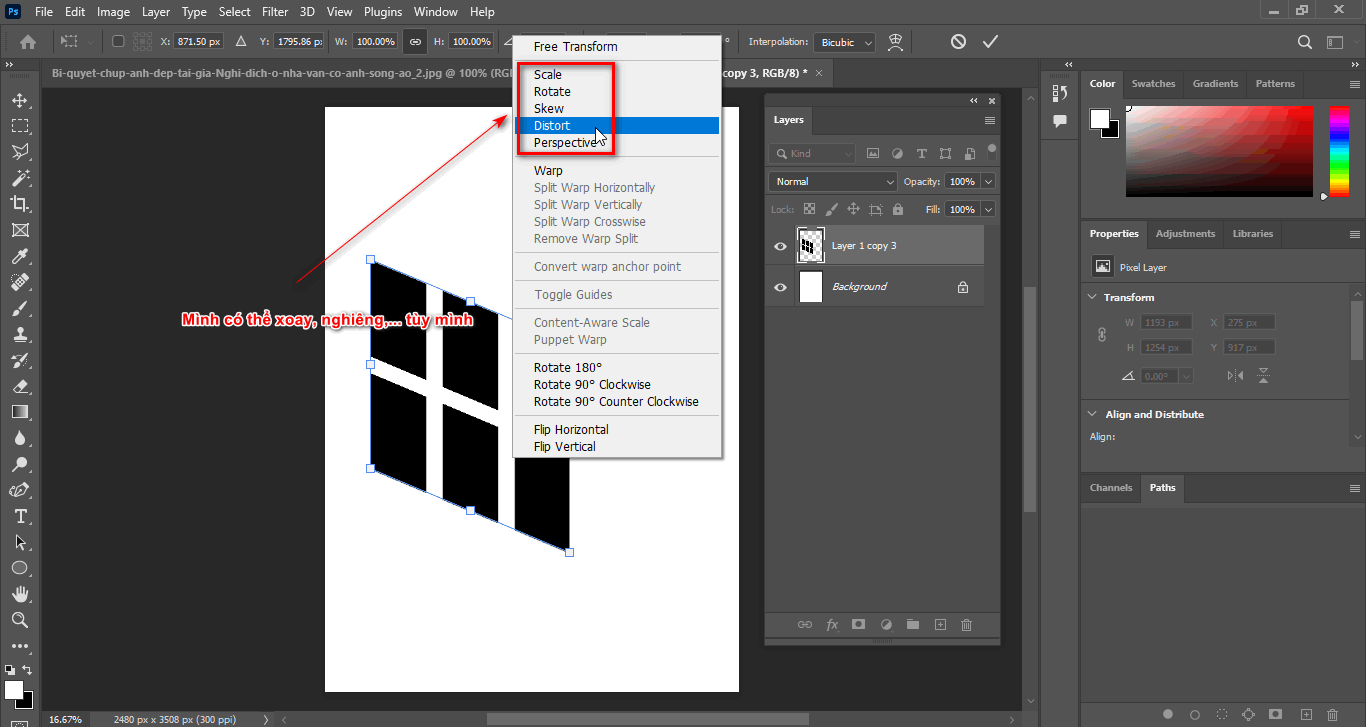 How to create natural light in Photoshop