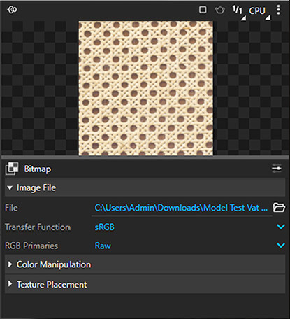 Diffuse when making materials