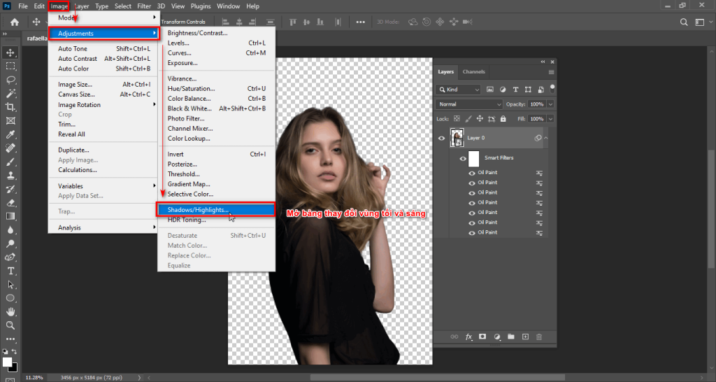 Simple way to create classic portraits in Photoshop