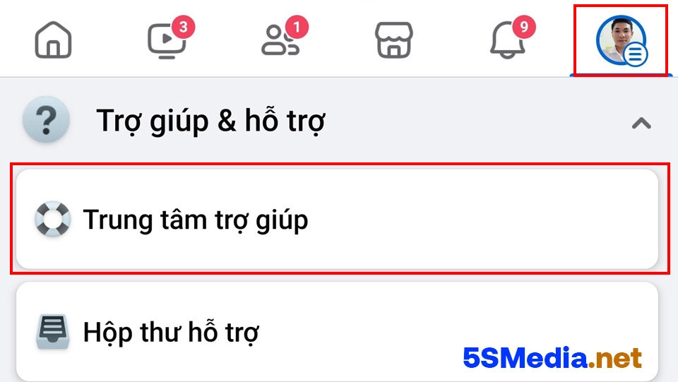 Cách nhờ trung tâm trợ giúp Facebook xử lý các vấn đề liên quan