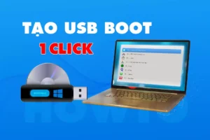 Instructions for creating bootable USB with just 1 click