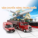 What does the Chinese goods shipping service to Hanoi include?