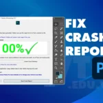 Sửa lỗi Crash Report Photoshop