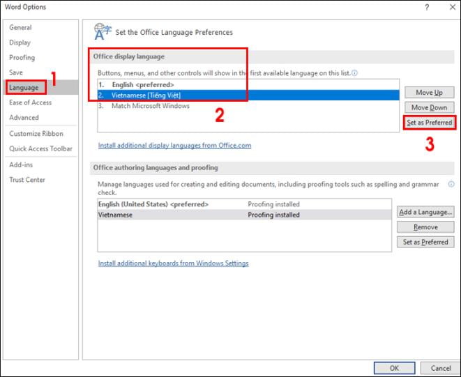 how to install vietnamese for microsoft office 365 2021 2019 2016 2013 19823 9