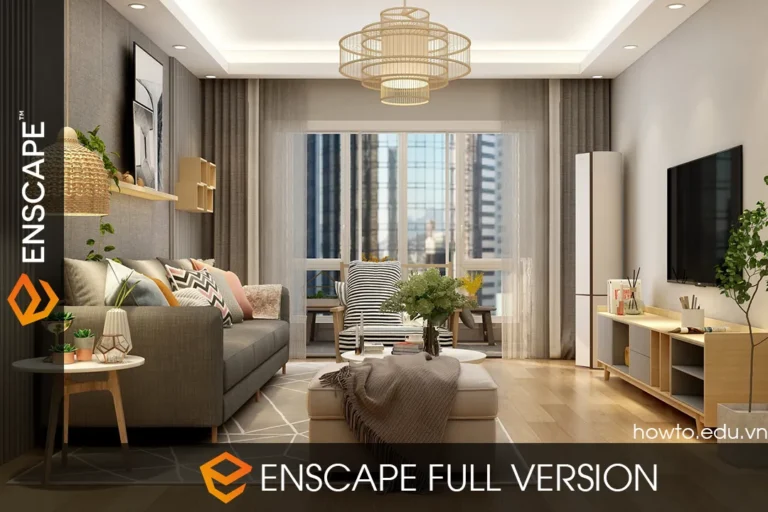 Khắc phục lỗi Enscape Render bị văng file